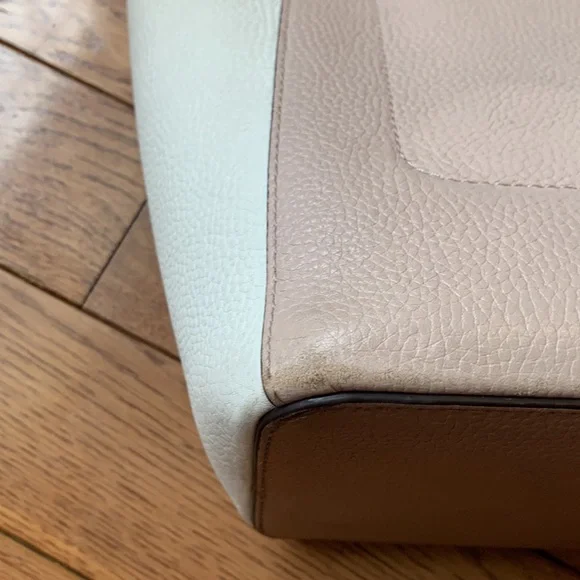 Michael Michael Kors Large Leather Gemma Colorblock Front Pocket Tote - Picture 12 of 15